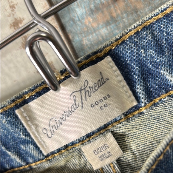 Universal Thread 28 vintage straight Blue Denim Jeans - Picture 9 of 16